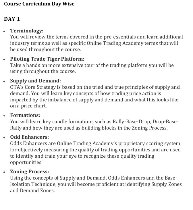 Professional Trader Core Strategy Course – Sharekhan - Image 2