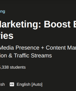 Udemy - Social Media Marketing: Boost Business w/ Content & Stories