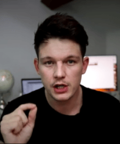 Liam James Kay explaining Super Cheap Traffic Secrets