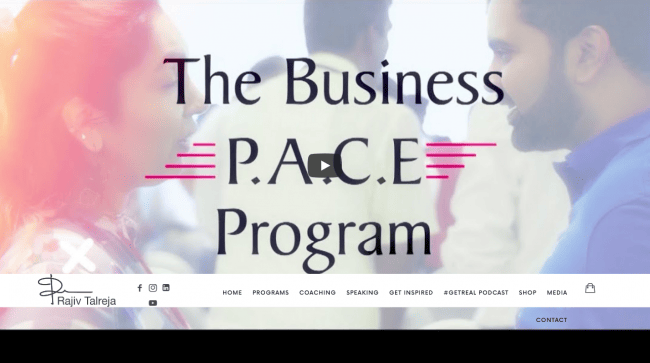 Rajiv Talreja – The PACE Program