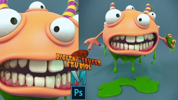 Udemy - Creating a Cartoon Monster in Maya 2020