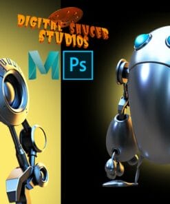 Udemy - Modeling and Rendering a Robot in Maya 2020