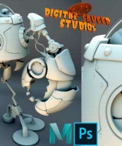 Udemy - Modeling and Rendering a Robot in Maya 2020 Vol. 2