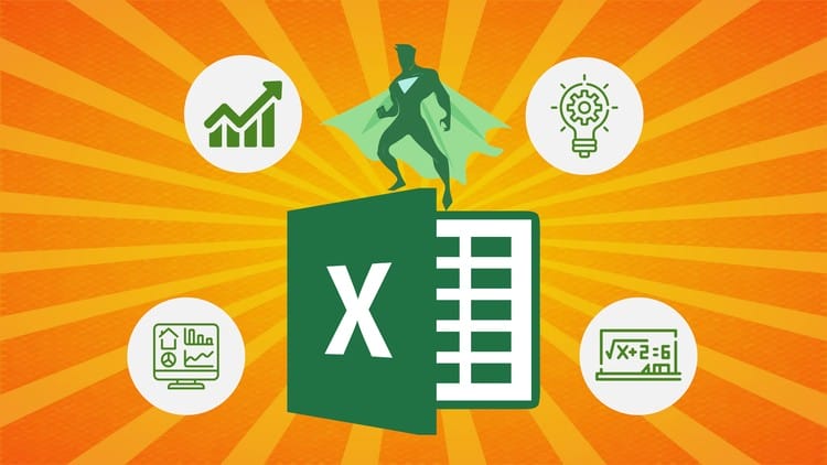 Udemy - Zero to Hero in Microsoft Excel: Complete Excel guide 2021