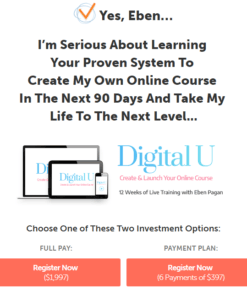 Eben Pagan – Digital U
