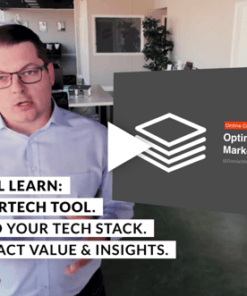 ConversionXL, Dan McGaw – Optimizing Your Marketing Tech Stack