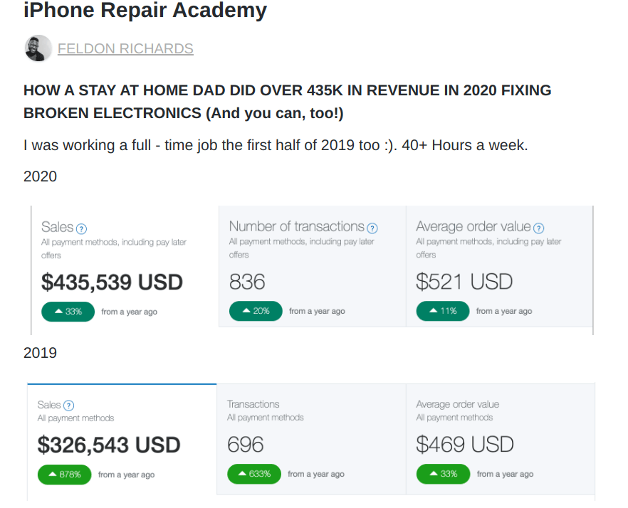 Feldon Richards – iPhone Repair Academy