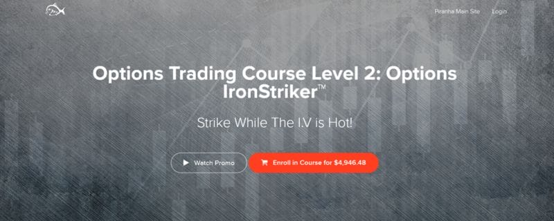 Piranha Profits – Advanced Options Trading Course – Ironstriker