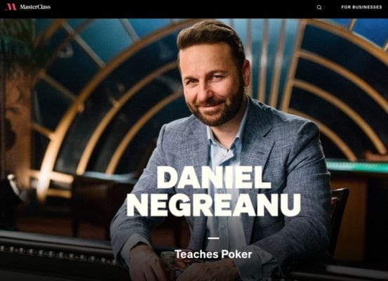 MasterClass - Daniel Negreanu Teaches Poker