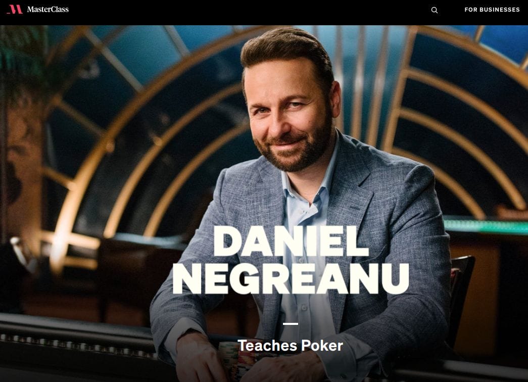 MasterClass - Daniel Negreanu Teaches Poker