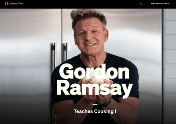 MasterClass - Gordon Ramsay Teaches Cooking