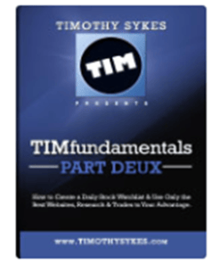 Timothy Sykes–TIMfundamentals Part Deux