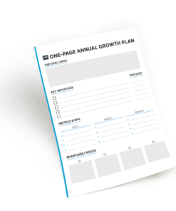 Ryan Deiss – How to Architect a One-Page Annual Growth Plan