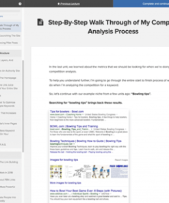 Chris Lee – Authority SEO 2018