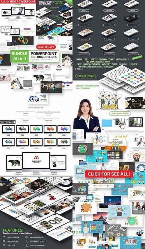 Bundle Powerpoint Template-post