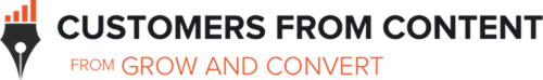 Grow and Convert – Customers From Content Banner