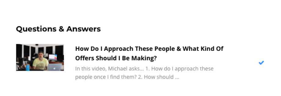 Jason Moffatt – EQUITY 5000 - Q A