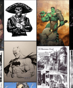 training for comics samples