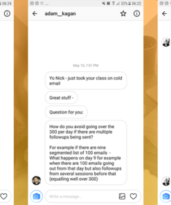 Nick Kenens – Cold Emails for SMMA