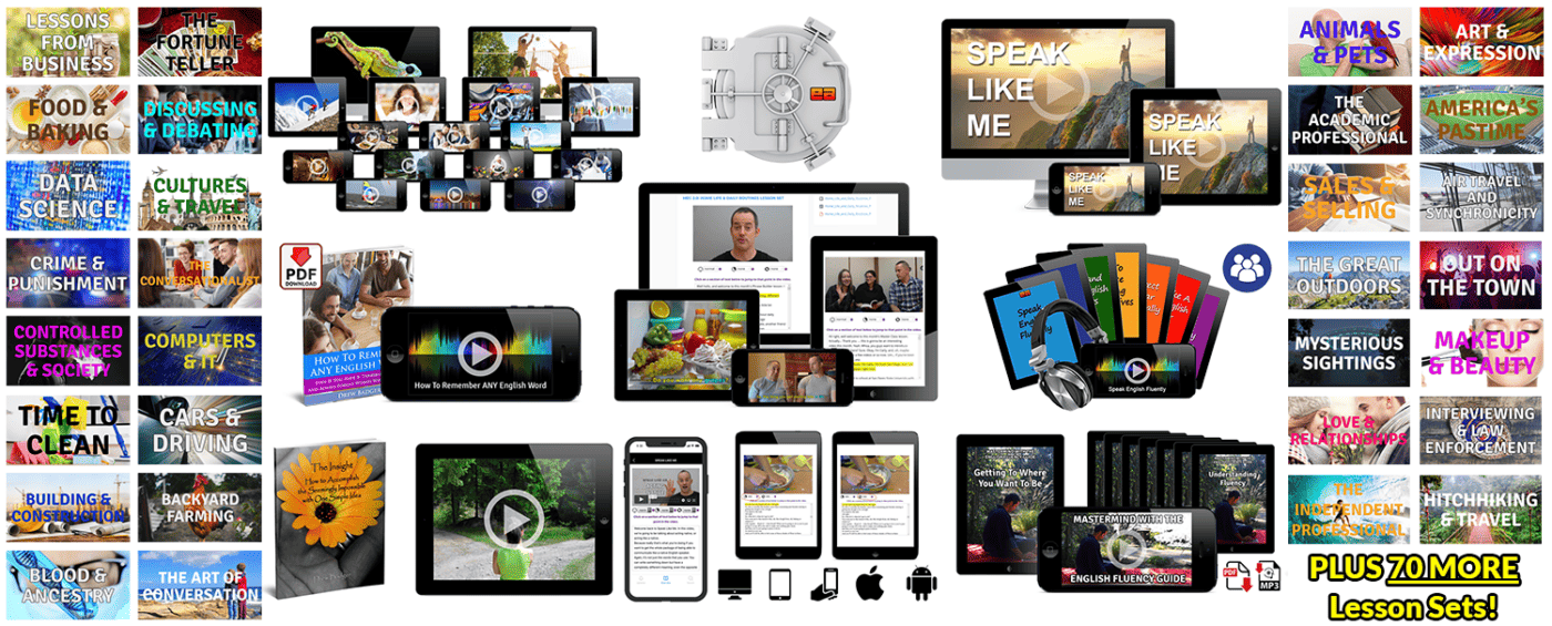 Fluent For Life The Vault with Lesson Sets