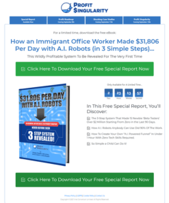 Profit Singularity – Rob Jones, Gerry Cramer & Keegan