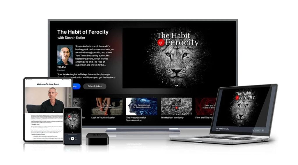The Habit of Ferocity – Steven Kotler – MindValley