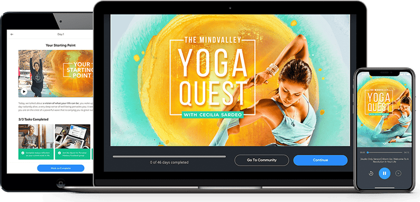 The Mindvalley Yoga Quest – Cecilia Sardeo