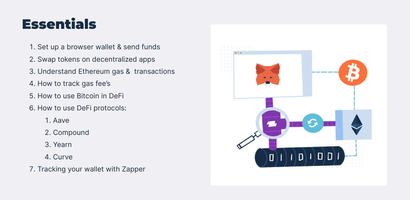 Cathryn Lavery – Zero to DeFi - course curriculum 2