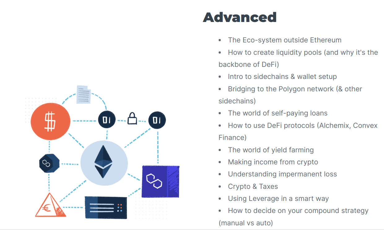 Cathryn Lavery – Zero to DeFi - course curriculum 3