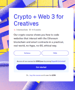 Crypto + Web 3 for Creatives - SuperHi