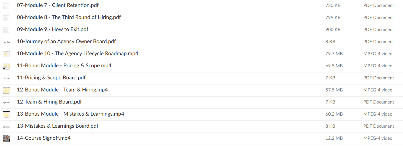 Chase Dimond – The Agency Acceleration Course - Download 2