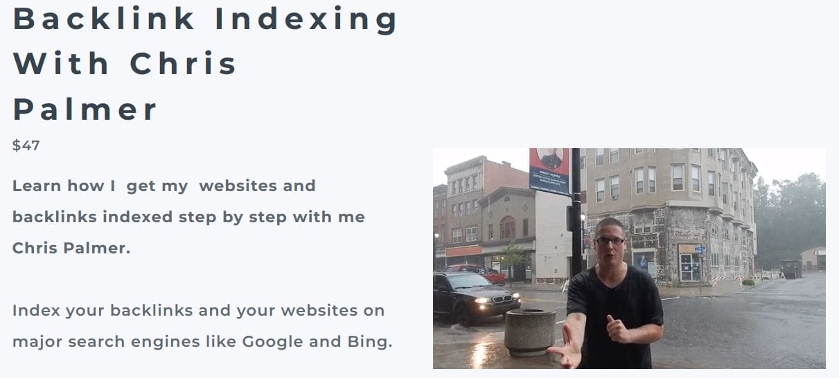 Chris Palmer – Indexing Methods