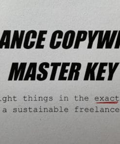 P.S.P. French – Freelance Copywriting Master Key