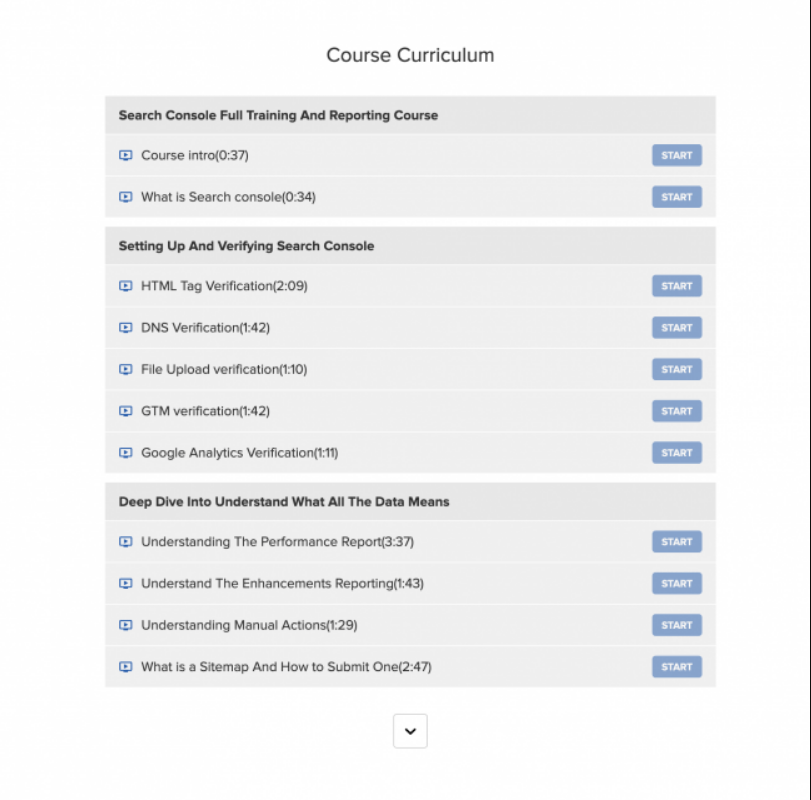 Paul Lovell – Search Console Full Set-up And Reporting Course Curriculum