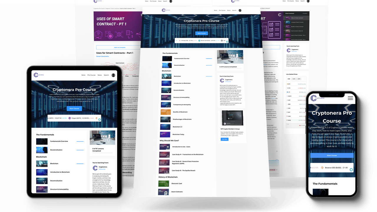 Cryptonera - Learn How to Trade Cryptocurrency like a Professional