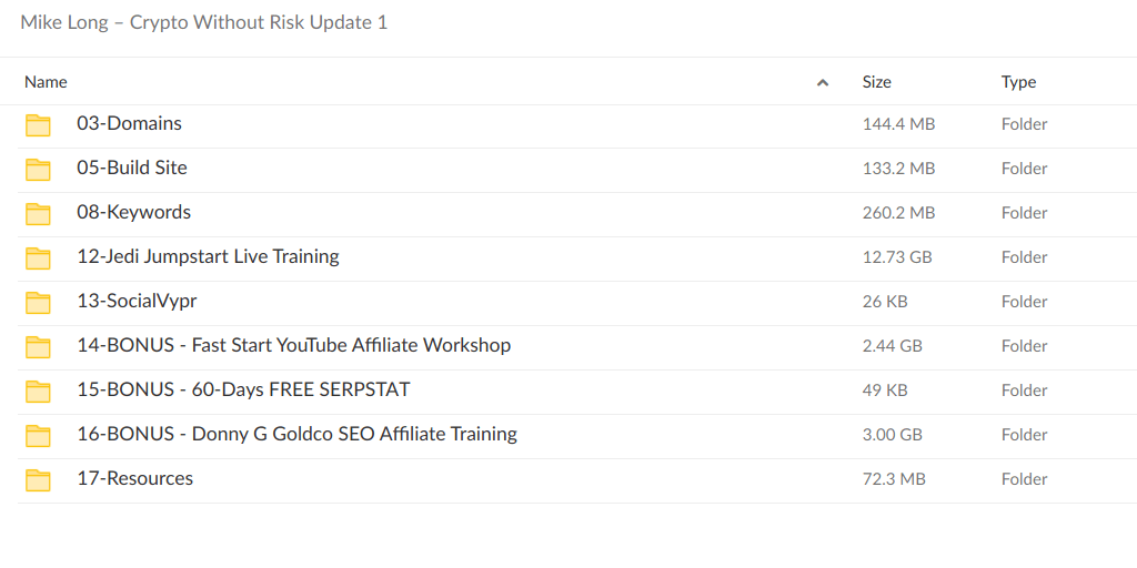 Mike Long – Crypto without Risk