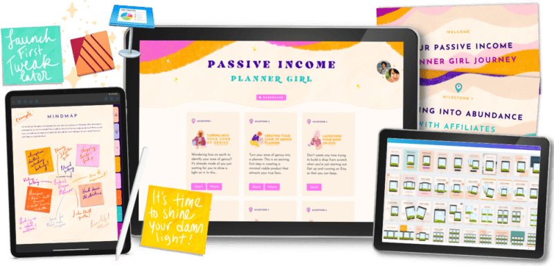Michelle & Aimee – Passive Income Planner Girl