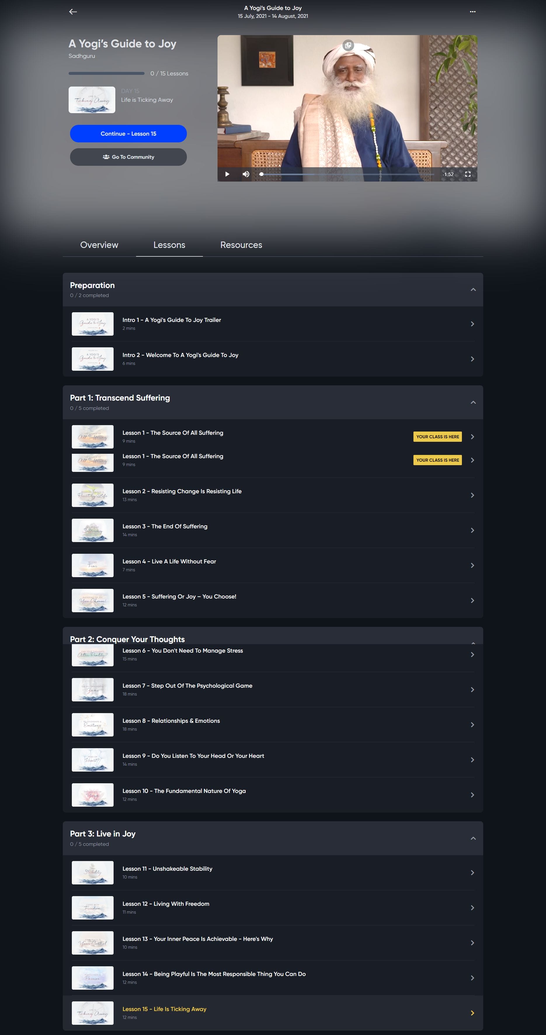 A Yogi’s Guide to Joy By Sadhguru – MindValley - download