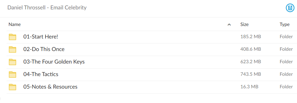 Daniel Throssell – Email Celebrity