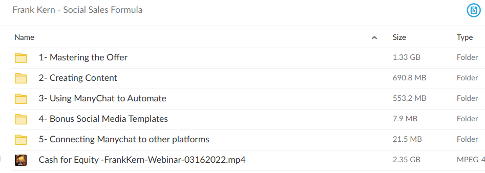 Frank Kern – Social Sales Formula download