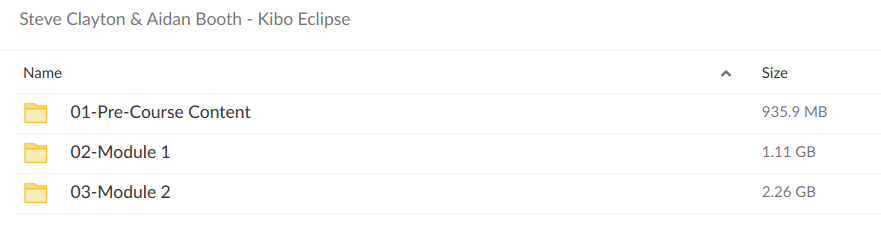 Steve Clayton & Aidan Booth – Kibo Eclipse - Download