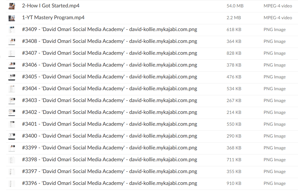 David Omari – YouTube Mastery Program - Download 4