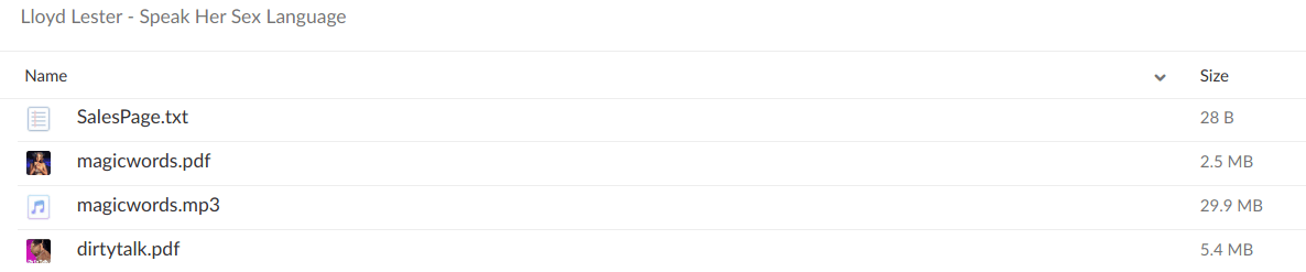 Lloyd Lester - Speak Her Sex Language