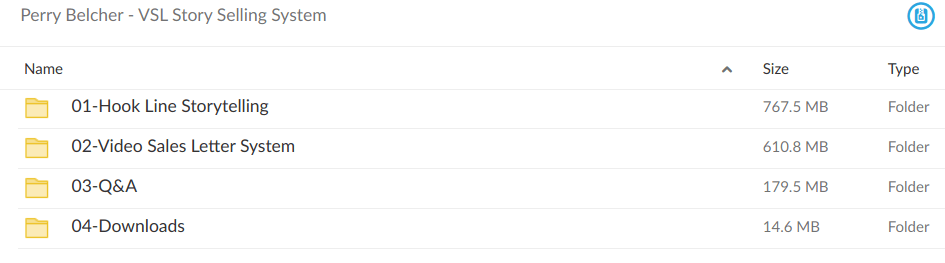 Perry Belcher – VSL Story Selling System