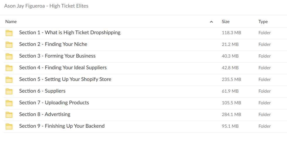 Ason Jay Figueroa - High Ticket Elites