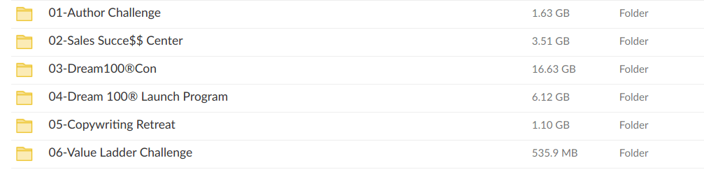 Dana Derricks – Training Programs Download