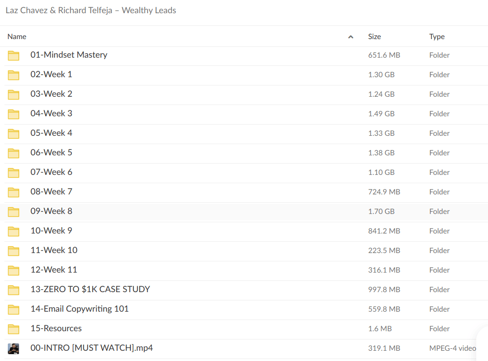 Laz Chavez & Richard Telfeja – Wealthy Leads