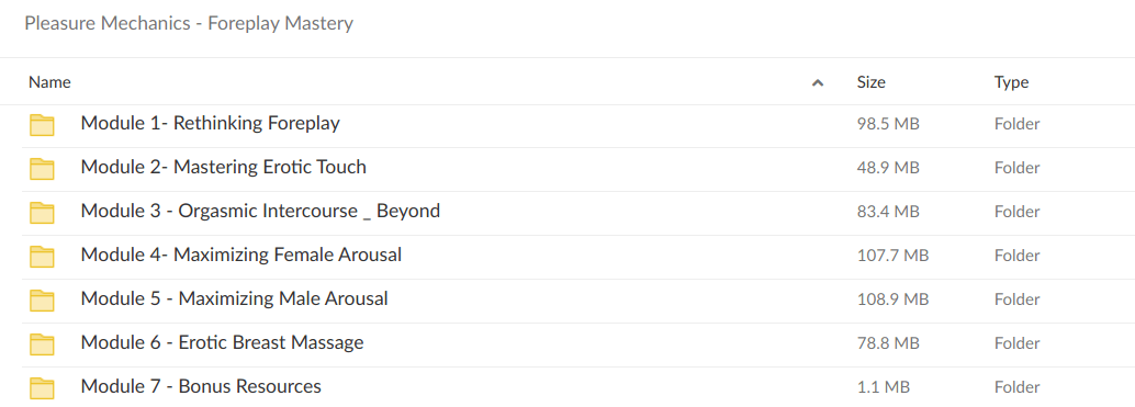 Pleasure Mechanics – Foreplay Mastery