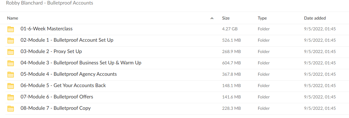 Robby Blanchard – Bulletproof Accounts