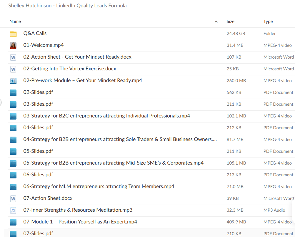 Shelley Hutchinson – LinkedIn Quality Leads Formula